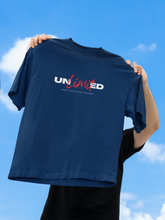 تيشيرت للجنسين بتصميم كبير الحجم UNLIMITED Typography – ملابس شوارع للتمكين | ميراكي ثريد