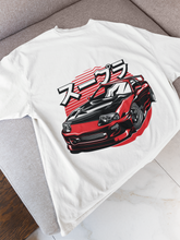 Toyota Supra Oversized T-Shirt – JDM Car Graphic Back Print | Unisex 240 GSM Heavyweight Streetwear Tee