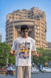 Catch ‘Em All Comic Style Pokémon Unisex Oversized T-Shirt – Pikachu, Mew, Jigglypuff Anime Tee