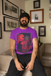 The Night Never Ends Gothic Fantasy Crew Neck T-Shirt – Unisex Premium Cotton Tee | BOTC Collection | Meraki Thread