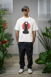 Trust No One - Blood on the Clocktower Gothic Tee 🕰️🩸| Unisex Oversized | Pure Cotton Premium T-Shirt