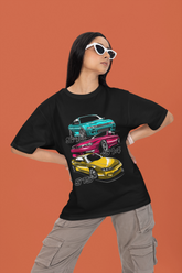 Nissan Silvia S13 S14 S15 Oversized T-Shirt – JDM Drift Car Graphic Unisex Streetwear | 240 GSM Cotton
