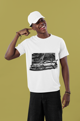 JDM Supra Graphic Oversized T-Shirt – Unisex Streetwear Car Enthusiast Tee | 240 GSM Cotton