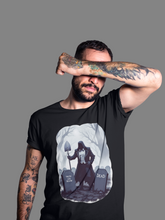 Dead Truth – BOTC Graveyard Scene Undertaker Crew Neck T-Shirt | Blood on the Clocktower Apparel | Meraki Thread