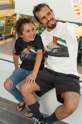 Proud UAE Unisex Oversized Classic T-Shirt – Heritage Flag Design