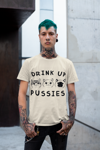 Playful Cat Wordplay Unisex T-Shirt - Whimsical Black Graphic for Cat Lovers