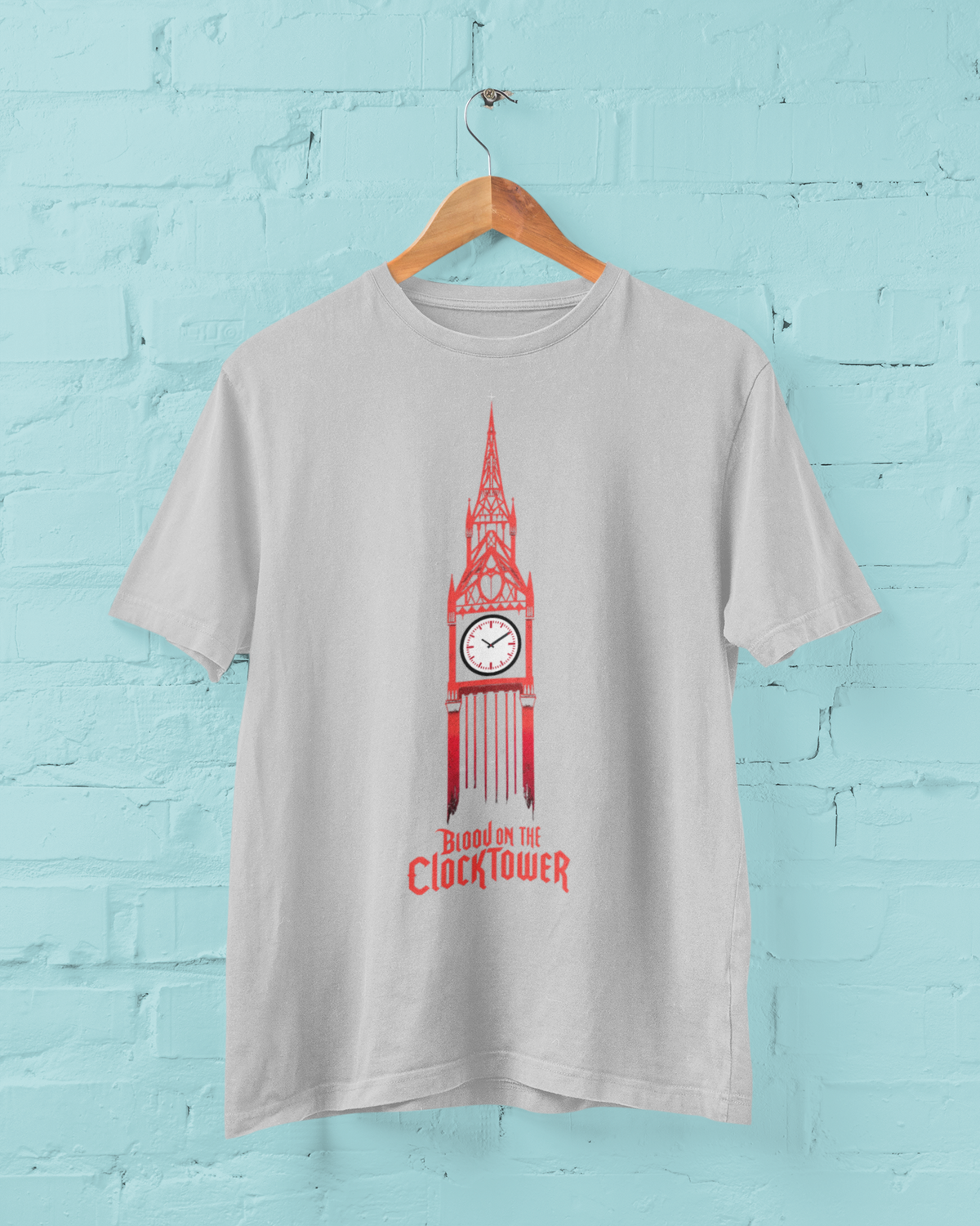 Clocktower Emblem T-Shirt – Blood on the Clocktower Logo Tee | Official BOTC Fanwear | Gothic Fantasy Gamer Shirt