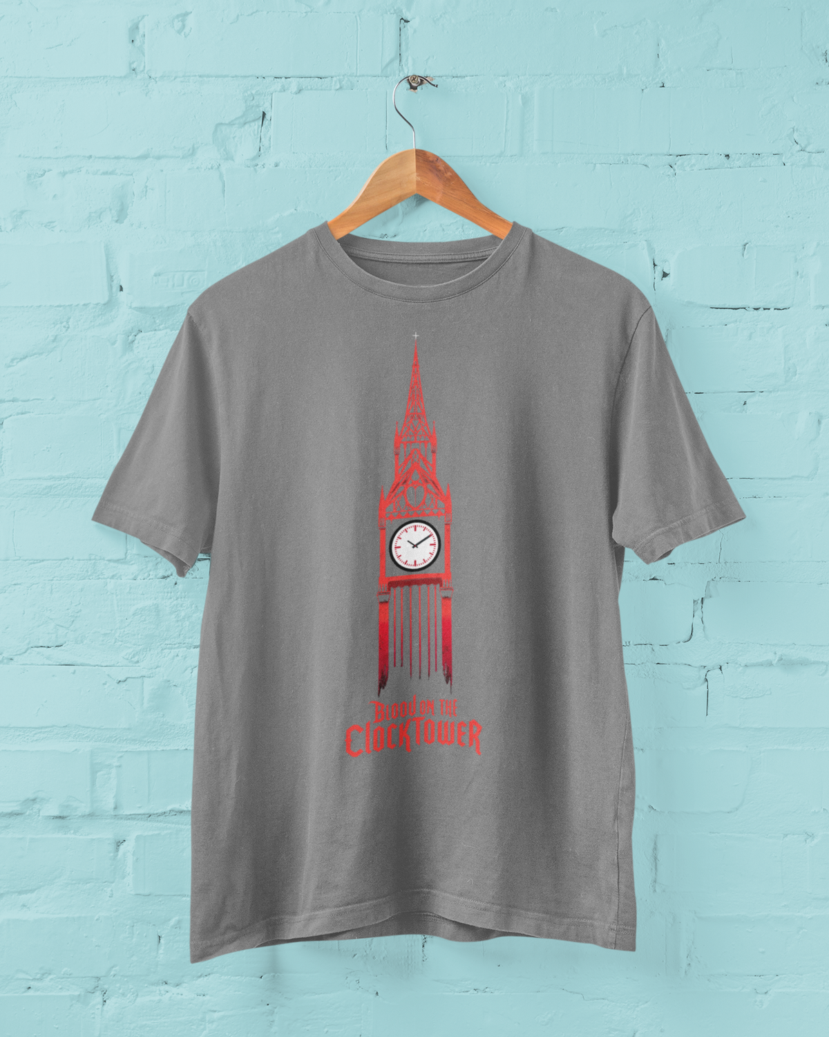 Clocktower Emblem T-Shirt – Blood on the Clocktower Logo Tee | Official BOTC Fanwear | Gothic Fantasy Gamer Shirt
