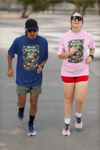 Bloom Together Bulbasaur Oversized T-Shirt – Unisex Pokémon Graphic Tee