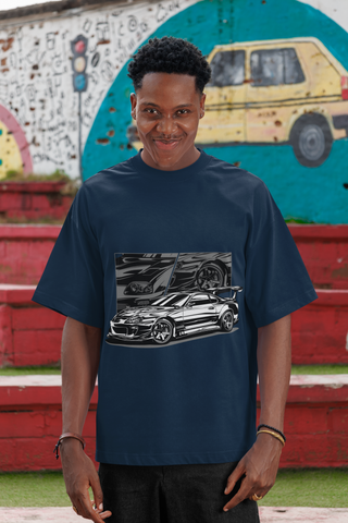 JDM Supra Graphic Oversized T-Shirt – Unisex Streetwear Car Enthusiast Tee | 240 GSM Cotton