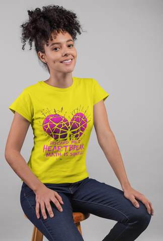 Discard Me = Heartbreak Women's T-Shirt – Love Letter Game Inspired Apparel