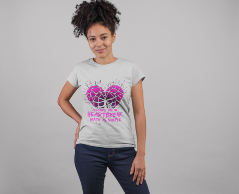 Discard Me = Heartbreak Women's T-Shirt – Love Letter Game Inspired Apparel
