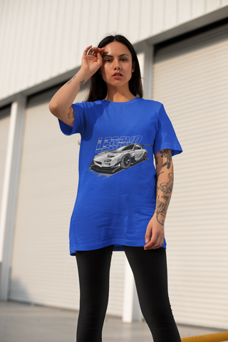 Unisex Oversized T-Shirt – LEGEND Car Graphic | Heavyweight 240 GSM Cotton Streetwear